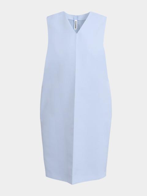 Jil Sander V-Neck Sleeveless Shift Dress