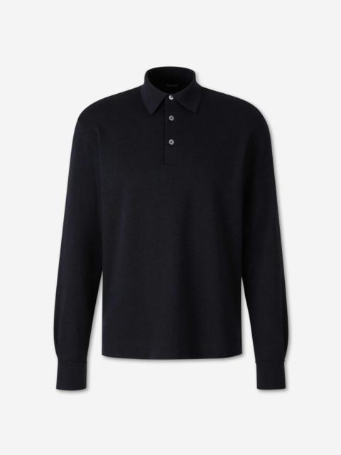 ZEGNA COTTON POLO SHIRT