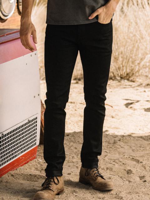 HIROSHI KATO The Scissors Slim tapered - Black Raw 10.5oz Selvedge