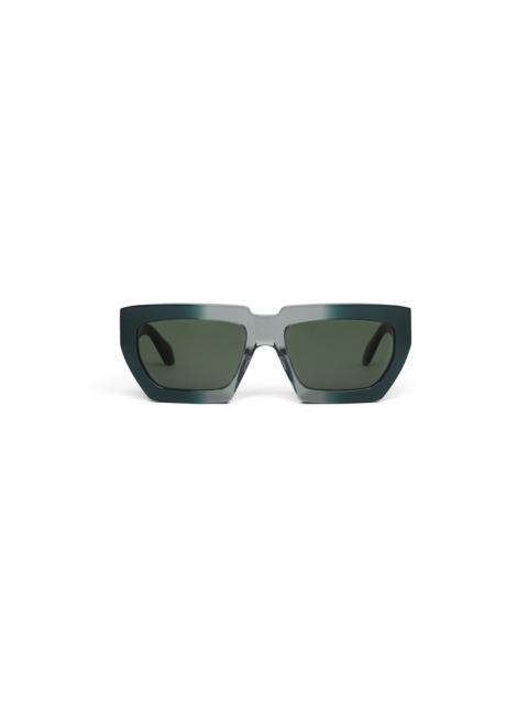 Alaïa MELTED RECTANGULAR SUNGLASSES