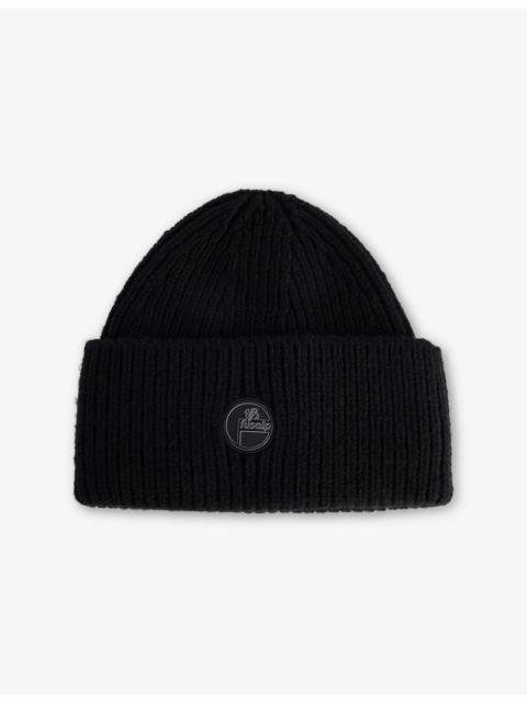 Fusalp Ribbed Brand-Patch Wool Beanie