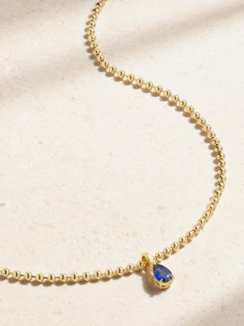 ANITA KO 18-karat Gold Sapphire Necklace