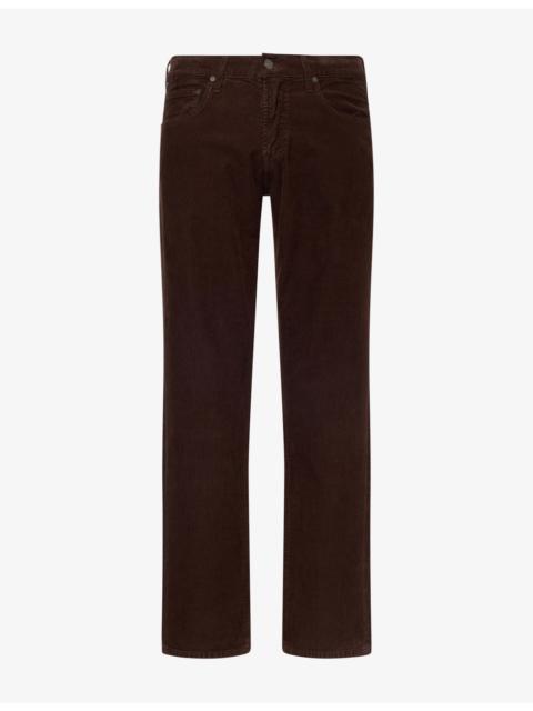 Citizens of Humanity Elijah Straight-Leg Stretch-Cotton Corduroy Trousers