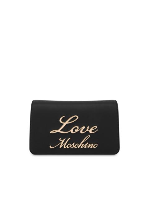 logo-lettering shoulder bag