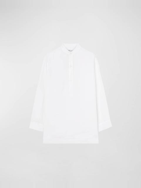 Men's Jeri Linen Mandarin Collar Shirt