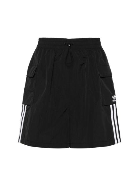 3-Stripes cargo track shorts