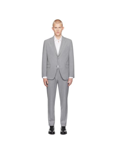 Gray Slim-Fit Suit