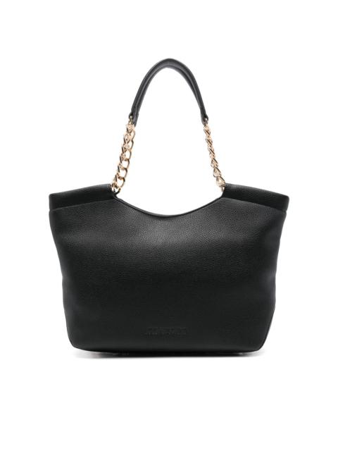 Moschino logo-lettering tote bag