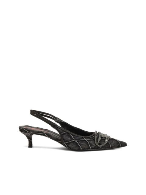 Diesel 40mm D-Venus SB heeled pumps