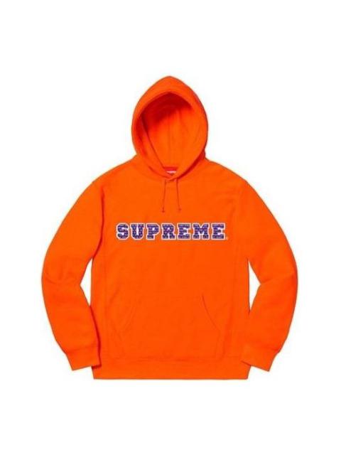 Supreme Supreme FW19 Week 1 The Most Hooded Sweatshirt Logo 'Orange' SUP-FW19-011