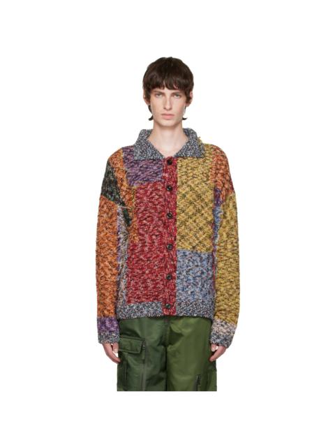 Andersson Bell Mutilcolor Croydon Patchwork Cardigan