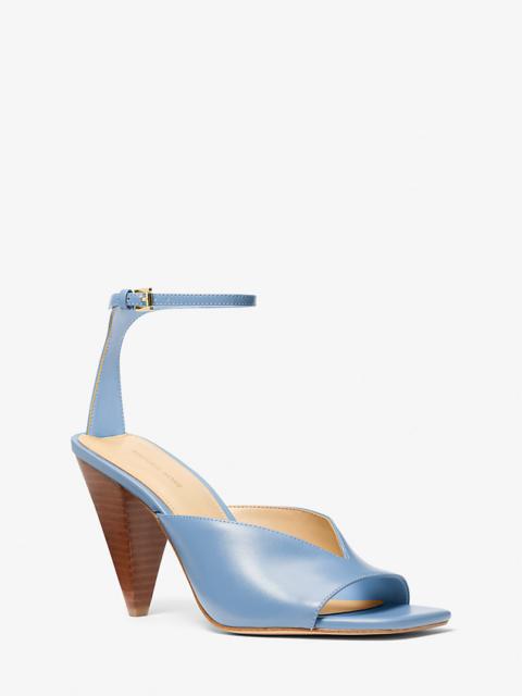 MICHAEL KORS Electra Leather Sandal