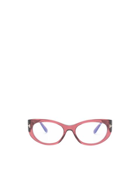 TOM FORD oval-frame glasses