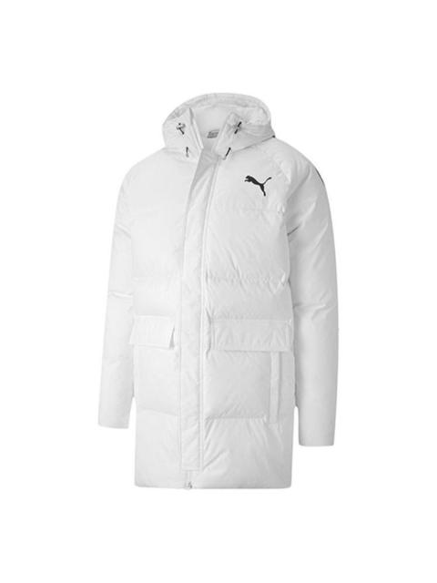 PUMA Solid Down Jacket 'White Black' 585513-02