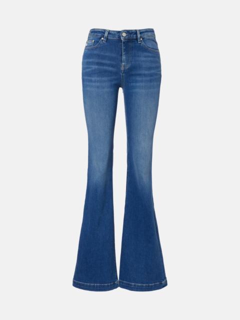 AG Jeans Tropea high-rise flare jeans
