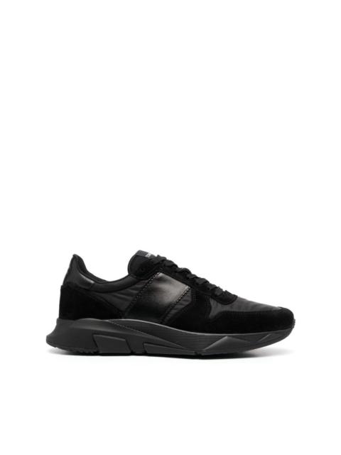 TOM FORD panelled lace-up sneakers