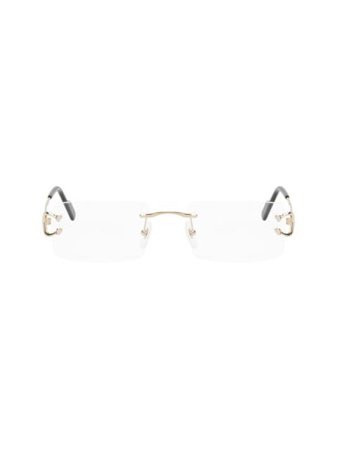 Cartier Gold 'Signature C de Cartier' Glasses