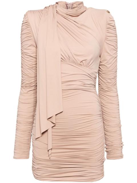 ELISABETTA FRANCHI ruched mini dress