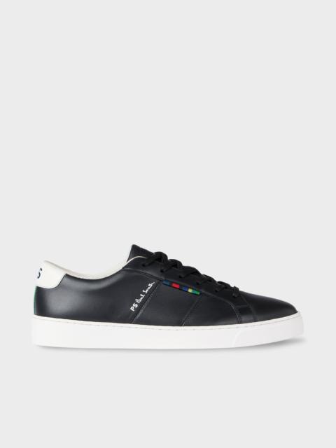 Paul Smith Black Leather 'Beech' Trainers