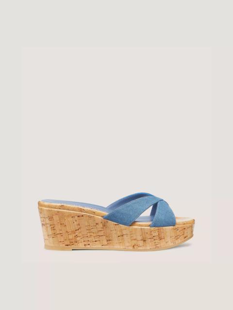 Stuart Weitzman CARMEN PLATFORM SLIDE