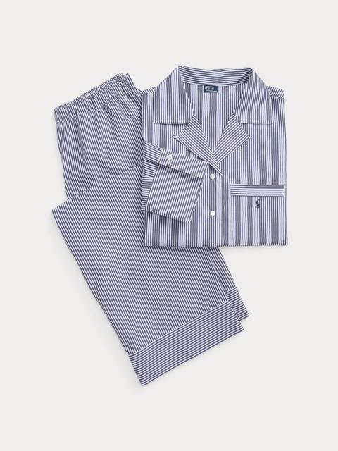 Polo Ralph Lauren Long-Sleeve Poplin Pajama Set