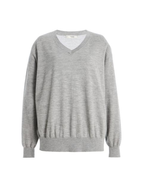 FRAME The Cashmere V-Neck Sweater