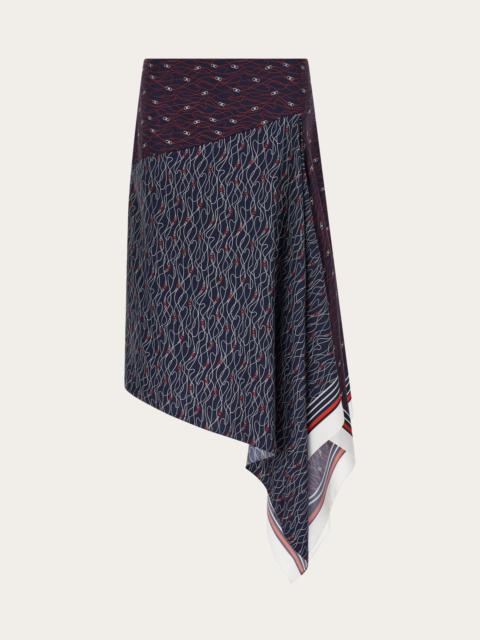 FERRAGAMO Handkerchief skirt
