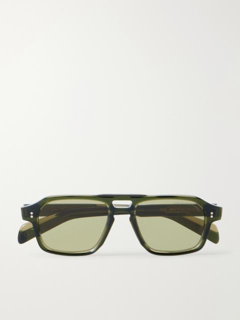 CUTLER AND GROSS GR15 Aviator-Style Acetate Sunglasses