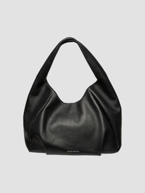 Stuart Weitzman Women's Moda Leather Hobo Bag - Black