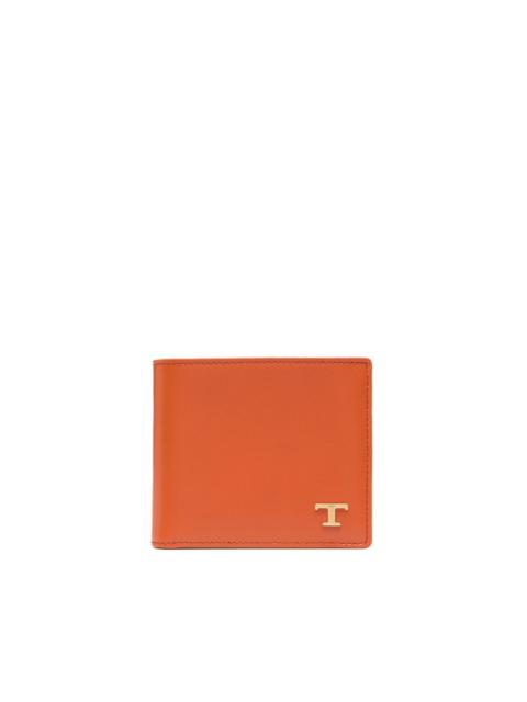 Tod's logo-plaque folding wallet