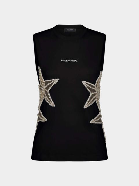 DSQUARED2 STARRY NIGHT MINI FIT T-SHIRT