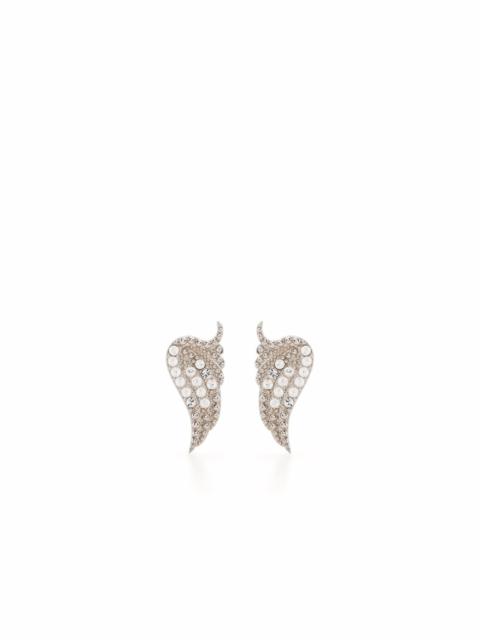 rock wing earrings