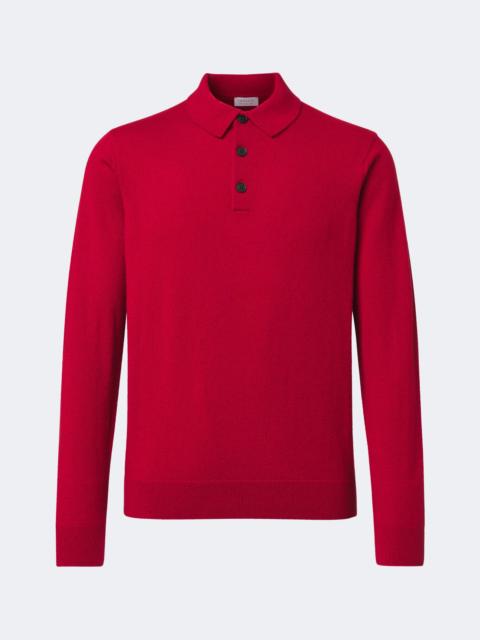 Sunspel Cashmere polo sweater