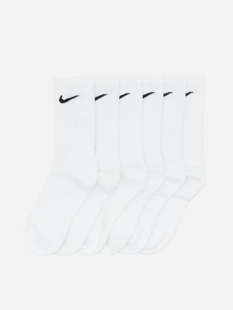 Nike Nike 6-Pack Everyday Cushioned Training Crew Socks