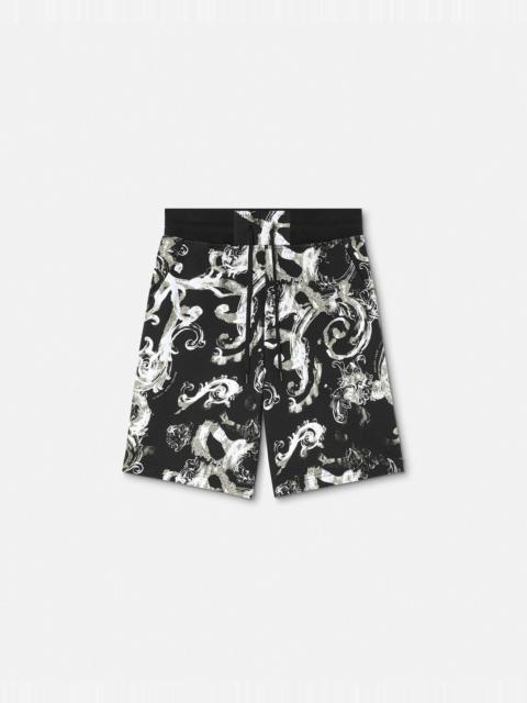 VERSACE JEANS COUTURE Watercolour Couture Sweat Shorts