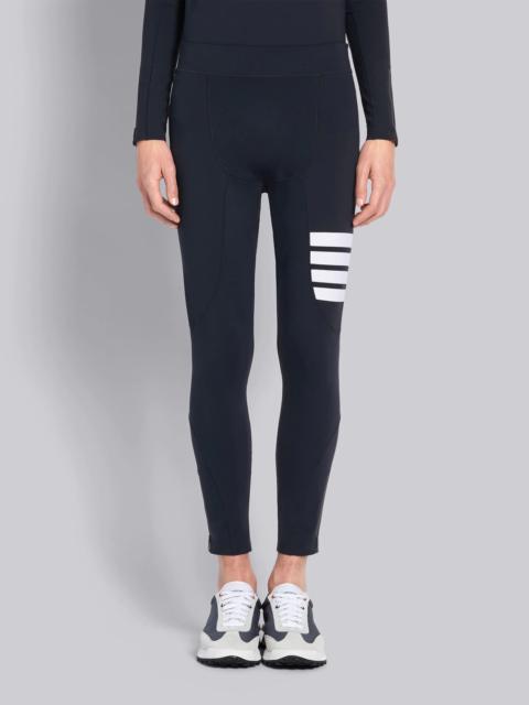Thom Browne Charcoal Lightweight Compression Tech 4-Bar Tights