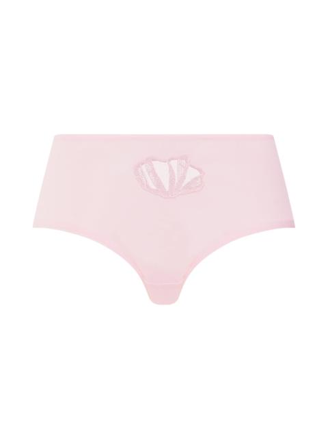 HANRO Rosaria Embroidered Cotton Full Brief