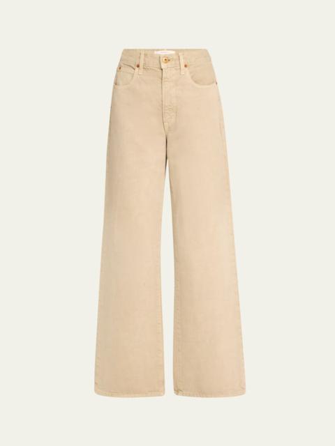 SLVRLAKE Grace Wide-Leg Jeans