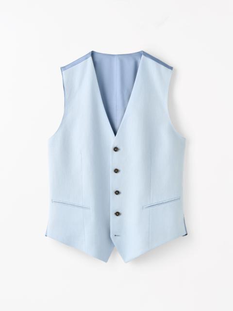 TIGER OF SWEDEN Winston Linen Waistcoat