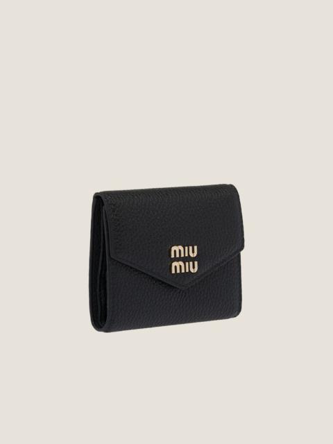 Small leather wallet