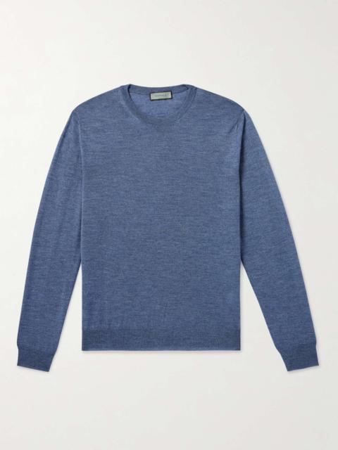 Canali Mélange Merino Wool Sweater