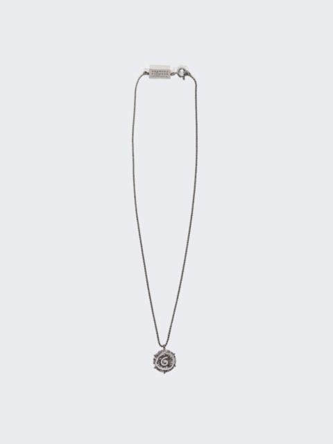 MM6 Maison Margiela Necklace Palladio Polished And White