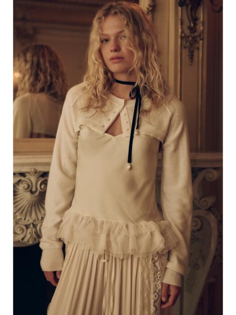 FREE PEOPLE Porta Cashmere Shrug