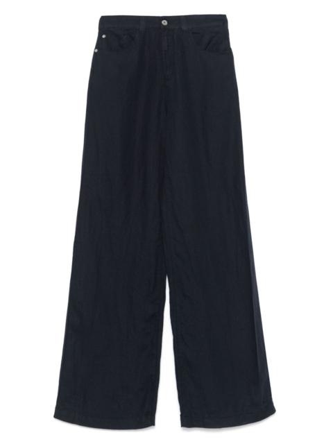 EMPORIO ARMANI linen trousers