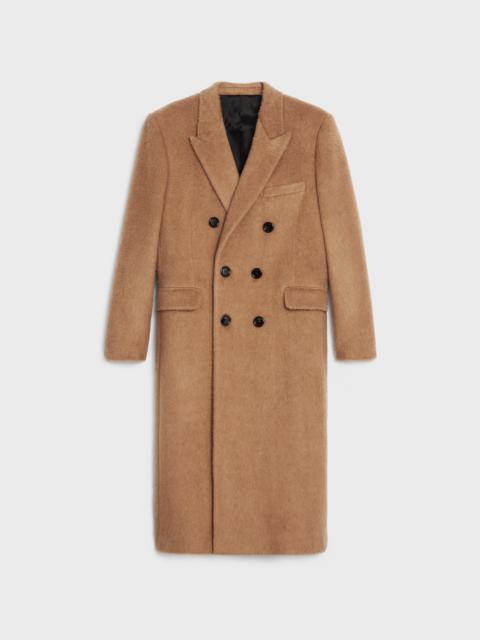 CELINE Chesterfield coat in Camel hair