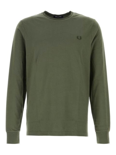 Fred Perry logo-embroidered T-shirt