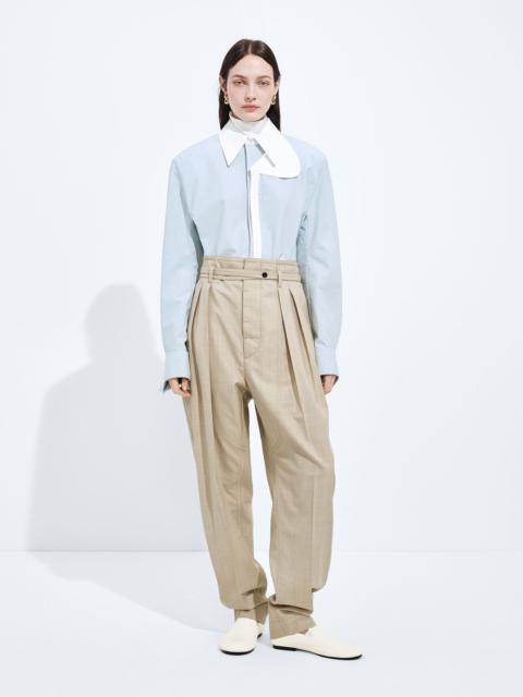 Bottega Veneta Wool and Cotton Pants