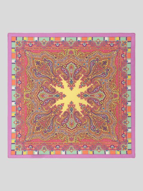 Etro POCKET SQUARE WITH PRINT