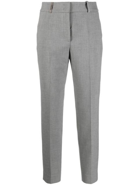 PESERICO cropped tailored trousers