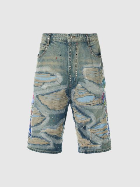 WHO DECIDES WAR CHROME STUD SHORT